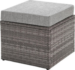 Evre 9 Seat Marylin Corner Sofa & Dining Rattan Garden Furniture Set For Indoor Outdoor Patios Gardens Conservatories Grey - thumbnail 4