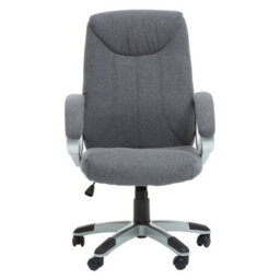 Orsina Comfortable Grey Home Office Chair, Ergonomic Work From Office Chair, Movable Ergonomic Chair For Bedroom - thumbnail 2