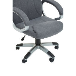 Orsina Comfortable Grey Home Office Chair, Ergonomic Work From Office Chair, Movable Ergonomic Chair For Bedroom - thumbnail 7