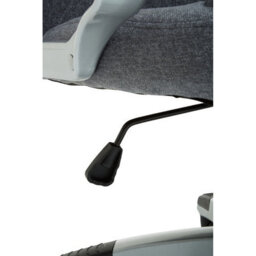 Orsina Comfortable Grey Home Office Chair, Ergonomic Work From Office Chair, Movable Ergonomic Chair For Bedroom - thumbnail 9