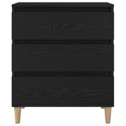 Walplus Sideboard With Drawer Black Oak 60 X 35 X 70 Cm Engineered Wood - thumbnail 6