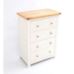 Cabinet Bits Maggiori 4 Drawer Chest Of Drawers Chrome Knob - thumbnail 3