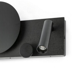Luminosa Lighting Luminosa Klee Left Reading Light Textured Black 2700K - thumbnail 5