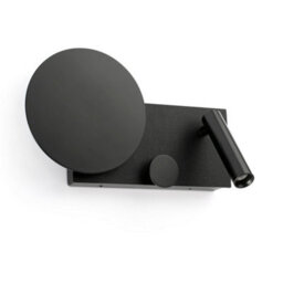 Luminosa Lighting Luminosa Klee Left Reading Light Textured Black 2700K - thumbnail 4