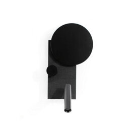 Luminosa Lighting Luminosa Klee Left Reading Light Textured Black 2700K - thumbnail 1