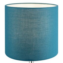 Albury Swirl Round Gloss Dark Blue Table Lamp - thumbnail 5