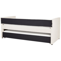 Beliani Trundle Bed Boucle Troyes 90 X 200 Cm (Eu Single) Light Beige - thumbnail 8