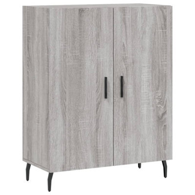Berkfield Classic Sideboard Grey Sonoma 69.5X34X90 Cm Engineered Wood - image 1