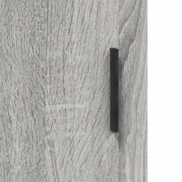 Berkfield Classic Sideboard Grey Sonoma 69.5X34X90 Cm Engineered Wood - thumbnail 9