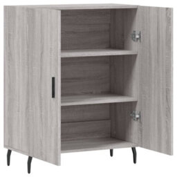 Berkfield Classic Sideboard Grey Sonoma 69.5X34X90 Cm Engineered Wood - thumbnail 6