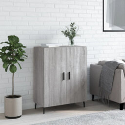 Berkfield Classic Sideboard Grey Sonoma 69.5X34X90 Cm Engineered Wood - thumbnail 2