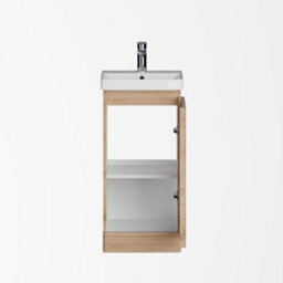 Affine Floor Standing Bathroom Vanity Unit & Basin Sink Storage Furniture Cabinet 400mm - thumbnail 5