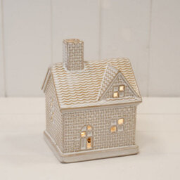 Ceramic Led House Christmas Decoration - thumbnail 2