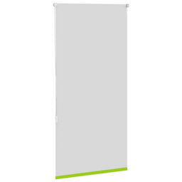 Berkfield Durable Roller Blind Blackout Leaves Green 75X130 Cm Fabric Width 70.7 Cm Polyester - thumbnail 4