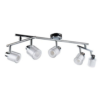 Pagazzi Lighting Pagazzi Jacey 5 Spotlight Bar Polished Chrome - image 1