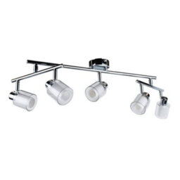 Pagazzi Lighting Pagazzi Jacey 5 Spotlight Bar Polished Chrome - thumbnail 4