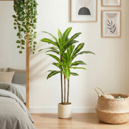 Homcom 90Cm Lifelike Fake Tree With Bendable Trunks For Home Decor, Green - thumbnail 8
