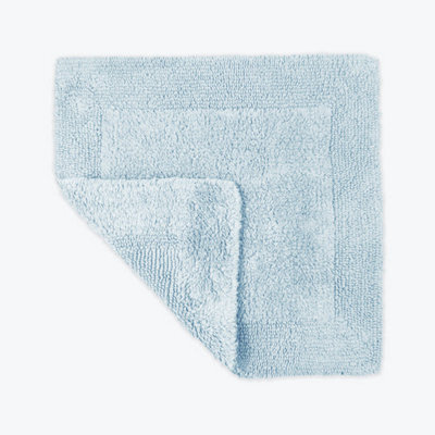 Allure Bath Fashions Elegance Reversible Heavyweight Shower Mat - Baby Blue - image 1