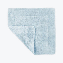 Allure Bath Fashions Elegance Reversible Heavyweight Shower Mat - Baby Blue - thumbnail 1