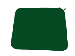 Buttercup Farm Luxury Piped Waterproof Seat Pads - Single Green Cushion - Outdoor Cushion For Garden Furniture - thumbnail 6
