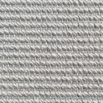 Designer Rib 100% Wool Carpet By Remland (Warm Pewter, 3M X 4M)