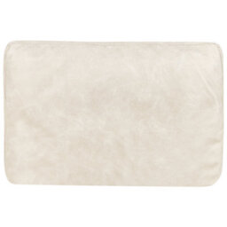 Beliani Right-Hand Chaise Longue Rebais Faux Leather Light Beige - thumbnail 8