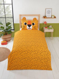 Wild Cats Single Duvet Cover And Pillowcase Set - thumbnail 2