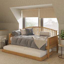 Gfw Madrid Wooden Day Bed & Trundle Set  Oak - thumbnail 2