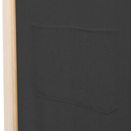 Walplus 5-Panel Room Divider Grey 200X170X4 Cm Fabric - thumbnail 7