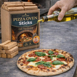 GardenCo 5Kg Premium Oak Wood Pizza Sticks Ready To Burn Fire Kindling For Small Pizza Ovens - High Heat 13.5Cm Outdoor Kiln Dried Hardwood - thumbnail 7