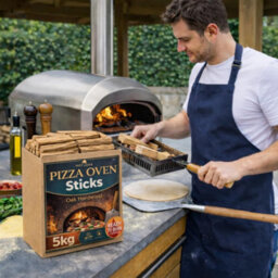GardenCo 5Kg Premium Oak Wood Pizza Sticks Ready To Burn Fire Kindling For Small Pizza Ovens - High Heat 13.5Cm Outdoor Kiln Dried Hardwood - thumbnail 5