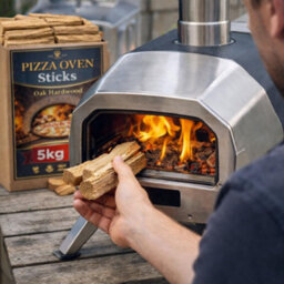 GardenCo 5Kg Premium Oak Wood Pizza Sticks Ready To Burn Fire Kindling For Small Pizza Ovens - High Heat 13.5Cm Outdoor Kiln Dried Hardwood - thumbnail 3