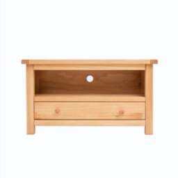 Cabinet Bits Lugo Waxed 1 Drawer Tv Cabinet Wood Knob - thumbnail 1