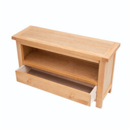 Cabinet Bits Lugo Waxed 1 Drawer Tv Cabinet Wood Knob - thumbnail 4