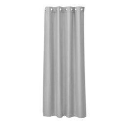 Garden Sanctuary Grey Windproof Uv Protection Curtains Drapes For Indoor And Outdoor 132Cm W X 274Cm L/1 Panel - thumbnail 1