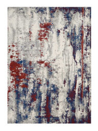 Multicolored Splashes Luxurious Modern Abstract Easy To Clean Rug For Bedroom & Living Room-66 X 229Cm (Runner) - thumbnail 6