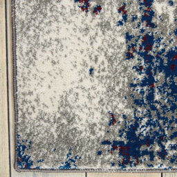 Multicolored Splashes Luxurious Modern Abstract Easy To Clean Rug For Bedroom & Living Room-66 X 229Cm (Runner) - thumbnail 5