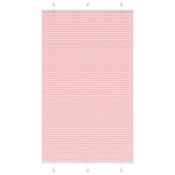 Berkfield Pleated Blind Pink 115X200 Cm Fabric Width 114.4 Cm Polyester - thumbnail 1