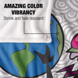 Invader Zim Silky Gir Supersoft Blanket Multicoloured (152Cm X 127Cm) - thumbnail 4