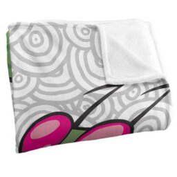Invader Zim Silky Gir Supersoft Blanket Multicoloured (152Cm X 127Cm) - thumbnail 3