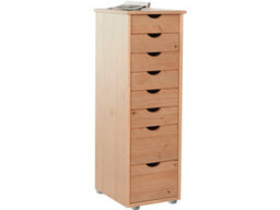 Dorel Gava Chest With 8 Drawers In Stained Wax - thumbnail 5