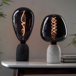 4W E27 Filament Light Bulb - Smoked Tinted Glass Lamp - 1800K Warm White Led - thumbnail 5