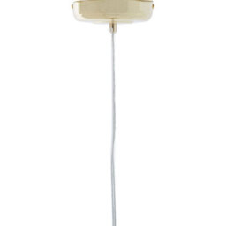 Orsina Gold-Toned Pendant Lamp With Fluid Silhouette, Luxrious Ceiling Light, Warm Metallic Finish Hanging Light - thumbnail 6