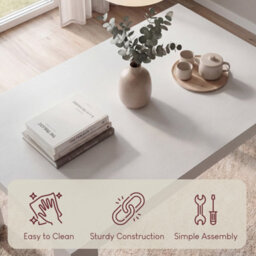 Lassic Vida Designs Medina White 6 Seater Dining Table - thumbnail 8