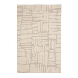 Melrose Ava Abstract Pave Design Cream Beige Medium Indoor Area Rug 120/170Cm - thumbnail 4