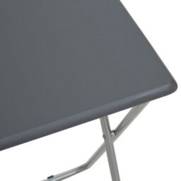 Orsina Space Saving Folding Table With Grey Top, Stylish Grey Top Side Table, Strong And Sturdy Living Room Table - thumbnail 9