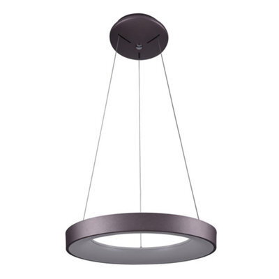 Luminosa Lighting Luminosa Modern Led Hanging Pendant Coffee, Warm White 3000K 2200Lm - image 1
