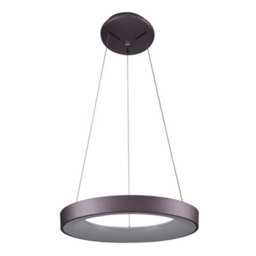 Luminosa Lighting Luminosa Modern Led Hanging Pendant Coffee, Warm White 3000K 2200Lm