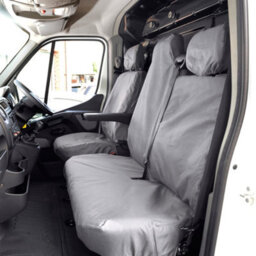 Uk Custom Covers Heavy Duty Waterproof Front Seat Covers - Compatible With Nissan N400 Van 2010-2021 - thumbnail 1