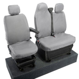 Uk Custom Covers Heavy Duty Waterproof Front Seat Covers - Compatible With Nissan N400 Van 2010-2021 - thumbnail 4